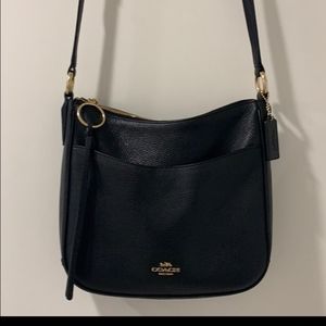 NEW coach chaise crossbody black
